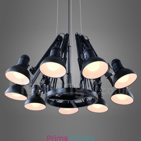 9 Lehké Moderní Současná jednořadá lustrová lampa Světlo 9 Lehké Moderní Současná jednořadá lustrová lampa Světlo