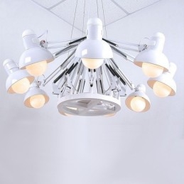 12 Lehké Moderní Současná jednopatrová lustrová lampa Světlo