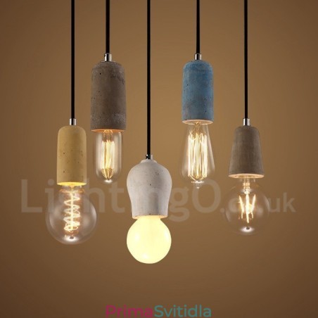 1 Light Rustic Lodge Concrte Pendant Light 1 Light Rustic Lodge Concrte Pendant Light
