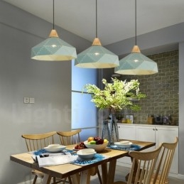 Dřevo 1 Light Moderní současné kovové závěsné svítidlo