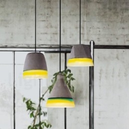 1 Light Vintage Concrte Závěsné svítidlo