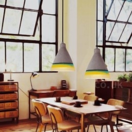 1 Light Vintage Concrte Závěsné svítidlo