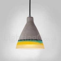 1 Light Vintage Concrte Závěsné svítidlo