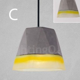 1 Light Vintage Concrte Závěsné svítidlo