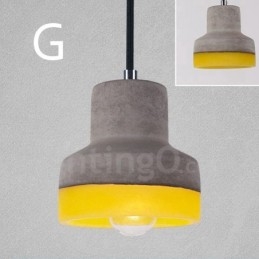 1 Light Vintage Concrte Závěsné svítidlo