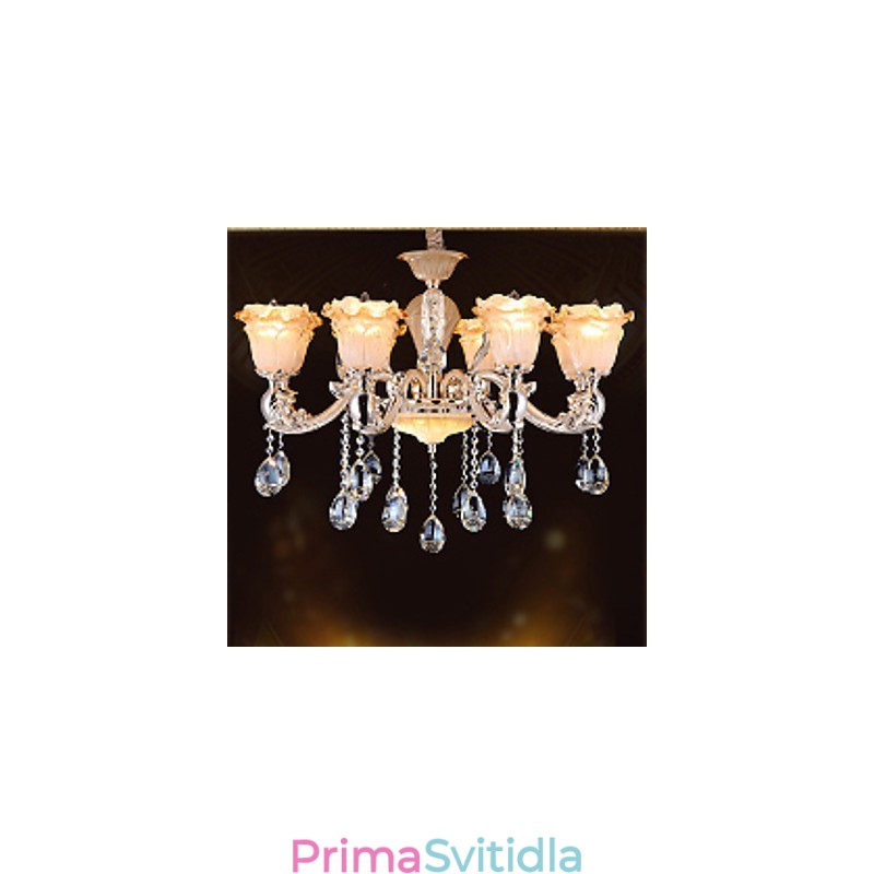 Závěsná lampa European Style Retro Crystal Závěsná lampa Americange