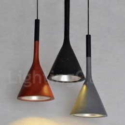 1 Light Vintage Concrte Závěsné svítidlo