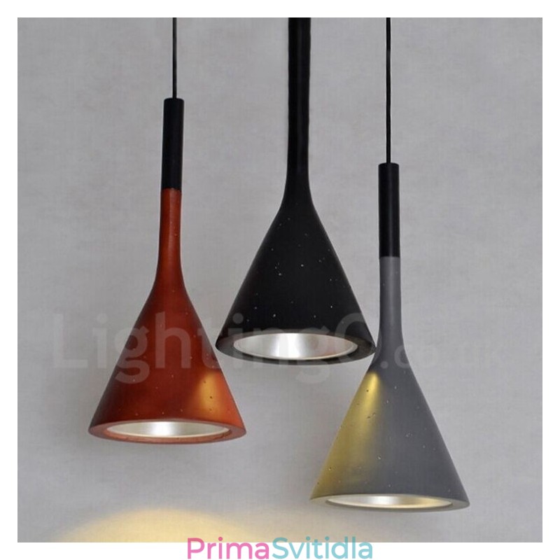 1 Light Vintage Concrte Závěsné svítidlo