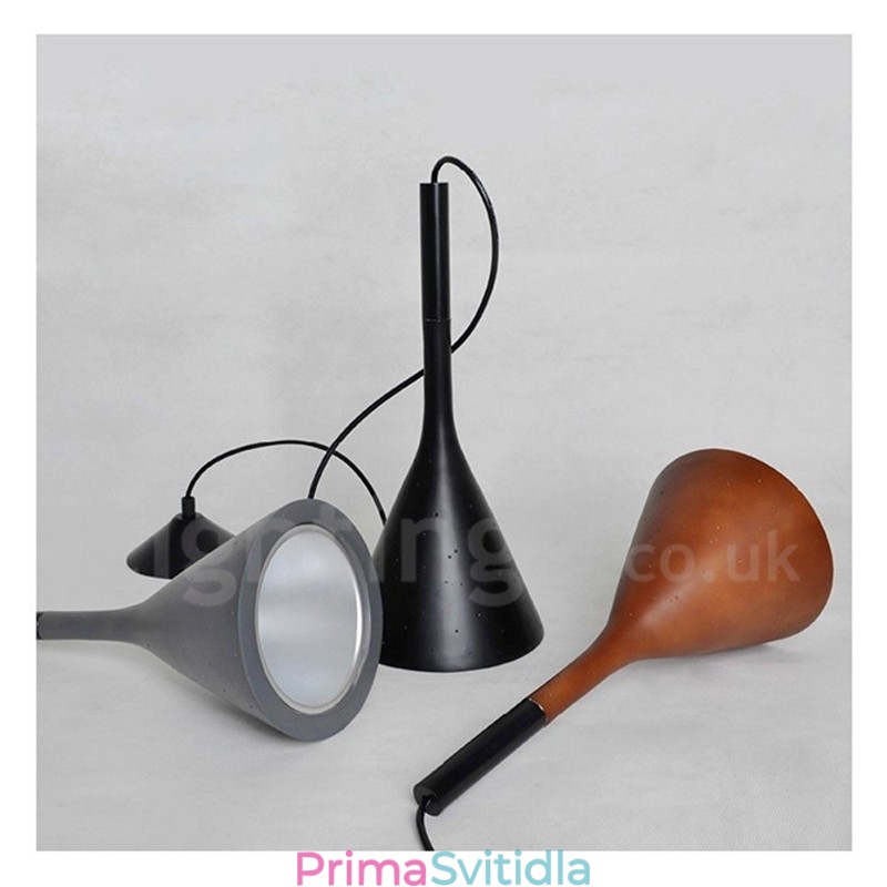 1 Light Vintage Concrte Závěsné svítidlo