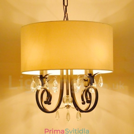 Rustic Lodge Kovový Drum Pendant Light Rustic Lodge Kovový Drum Pendant Light