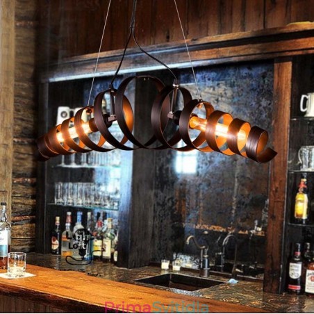 Retro Iron Lamp Moderní minimalistický lustr v průmyslovém stylu Retro Iron Lamp Moderní minimalistický lustr v průmyslovém stylu