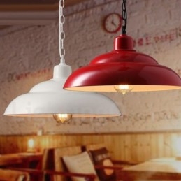 Retro Vintage 1 Light Závěsné světlo