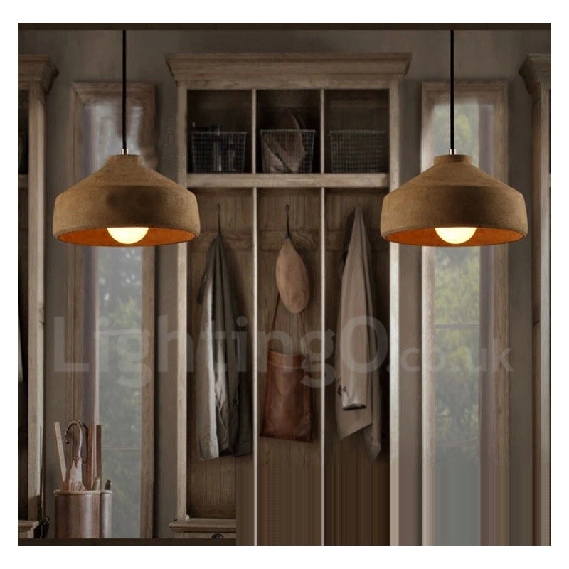 Moderní Concrte Single Light Závěsné svítidlo
