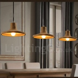 Moderní Concrte Single Light Závěsné svítidlo