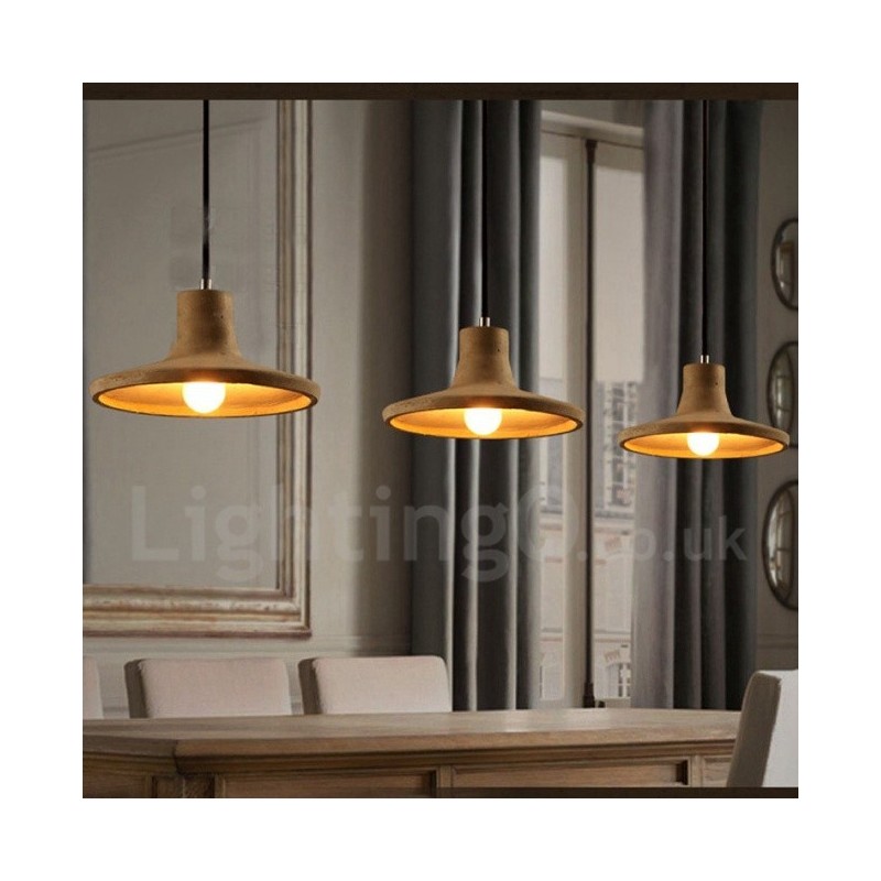 Moderní Concrte Single Light Závěsné svítidlo