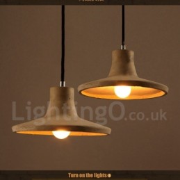 Moderní Concrte Single Light Závěsné svítidlo