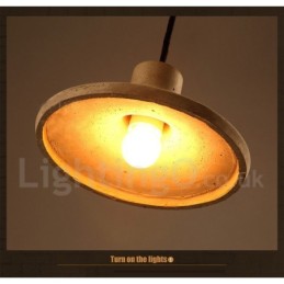 Moderní Concrte Single Light Závěsné svítidlo
