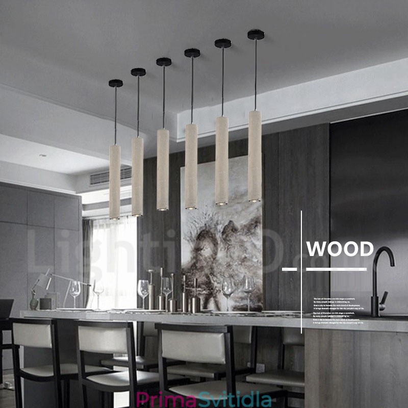 Moderní Contemporary 1 Light Concrte Závěsné svítidlo
