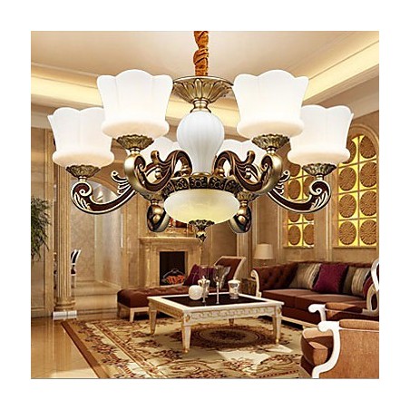 Garden Creative Zinc Alloy Retro Dining Závěsná lampa Lustr Garden Creative Zinc Alloy Retro Dining Závěsná lampa Lustr