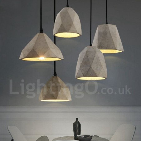 Závěsné svítidlo Vintage Concrte 1 Light Závěsné svítidlo Vintage Concrte 1 Light