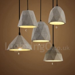 Závěsné svítidlo Vintage Concrte 1 Light
