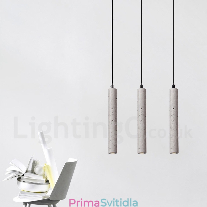 Moderní Concrte 1 Light Závěsné světlo