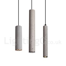 Moderní Concrte 1 Light Závěsné světlo