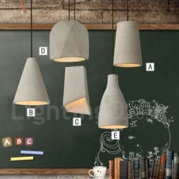 1 Light Concrte Závěsné svítidlo