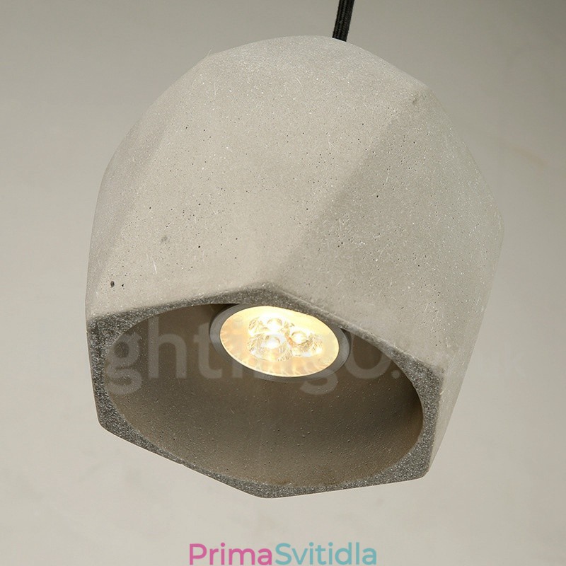 1 Light Concrte Závěsné svítidlo