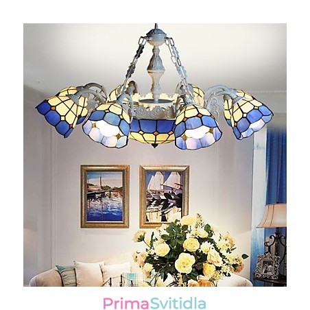 Středozemní moře Venkovské posezení Creative 8 + 1 čelovky a lucerny