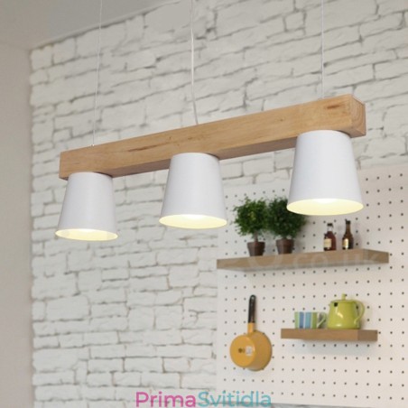 3 Lehké moderní moderní dřevěné závěsné svítidlo 3 Lehké moderní moderní dřevěné závěsné svítidlo