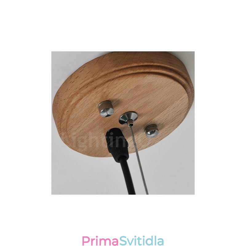 Moderní moderní dřevěné závěsné svítidlo 3