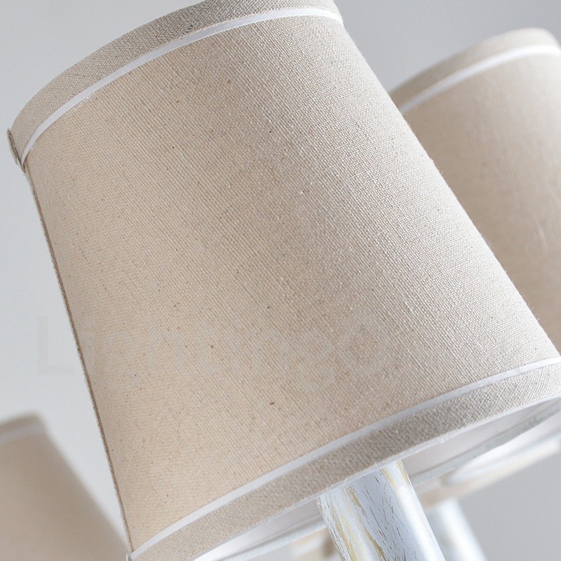 8 Light Rustic Lodge Vintage závěsné světlo