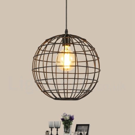 Country Vintage Globe Závěsné světlo Country Vintage Globe Závěsné světlo