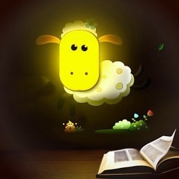 Creative Spirit Inteligentní ovládání světla Malé noční světlo Dětské nástěnné lampy