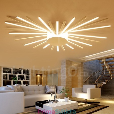 28 Lehký moderní současný integrovaný kovový lustr 28 Lehký moderní současný integrovaný kovový lustr