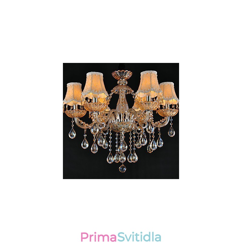 Lustr Crystal Traditional Classic Glass 6 Light