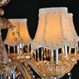 Lustr Crystal Traditional Classic Glass 6 Light