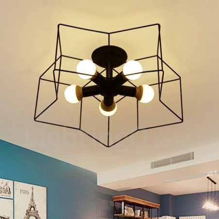 5 Integrovaný lustr Light Rustic Lodge 5 Integrovaný lustr Light Rustic Lodge