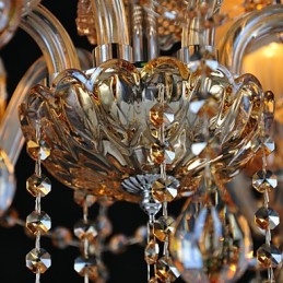 Lustr Crystal Traditional Classic Glass 6 Light