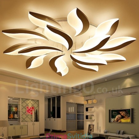 15 Lehký moderní současný integrovaný lustr 128W 15 Lehký moderní současný integrovaný lustr 128W