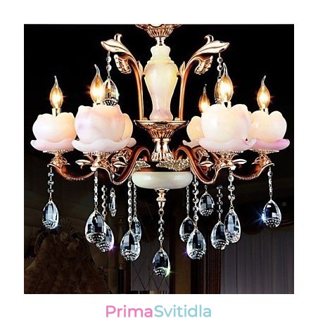 Luxusní přívěsek ze zinkové slitiny Jade Crystal v evropském stylu Luxusní přívěsek ze zinkové slitiny Jade Crystal v evropském stylu
