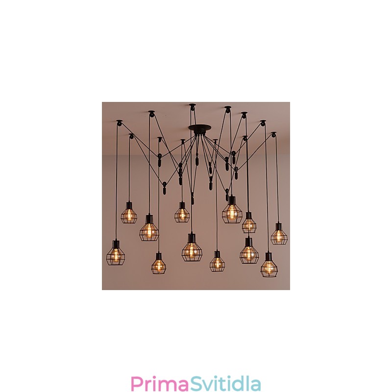 Světelný přívěsek Creative American Style 12