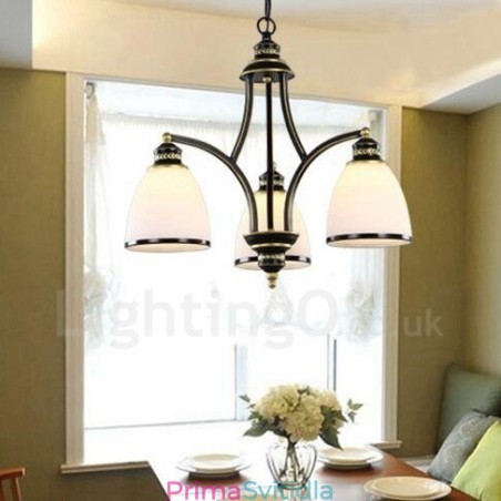 3 Integrovaný kovový lustr Light Rustic Lodge 3 Integrovaný kovový lustr Light Rustic Lodge