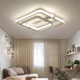 2 kroužky Moderní moderní integrované svítidlo pro zapuštěnou montáž