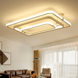 3 kroužky Moderní moderní integrované svítidlo pro zapuštěnou montáž