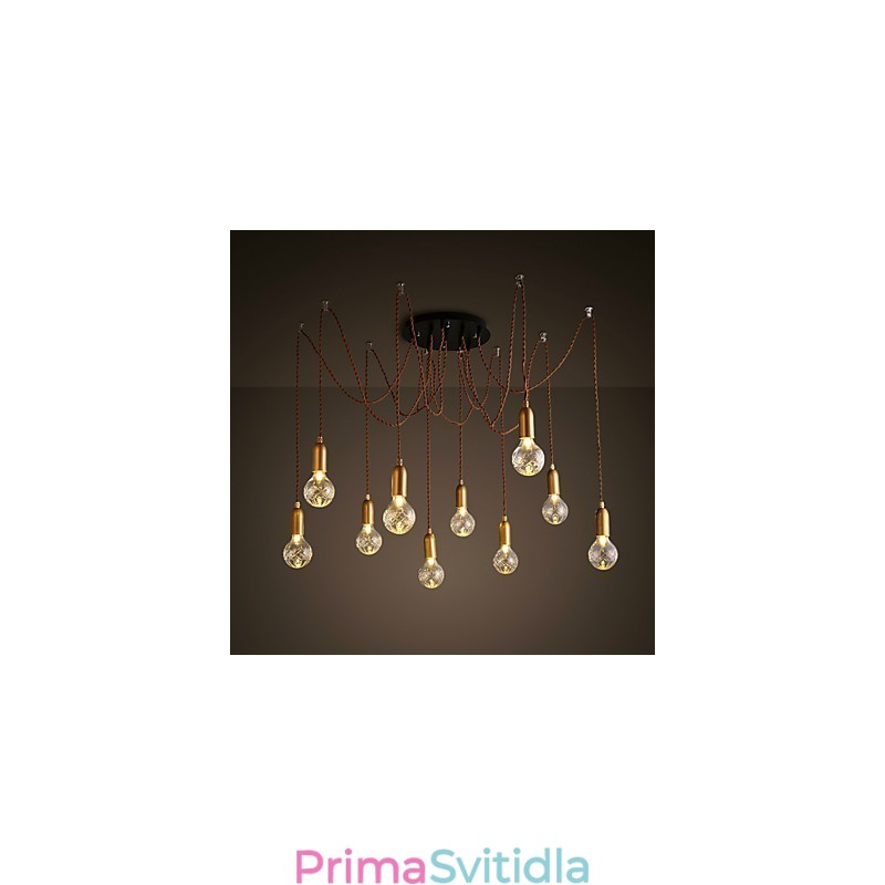 Lustr Mini styl moderní současný kov