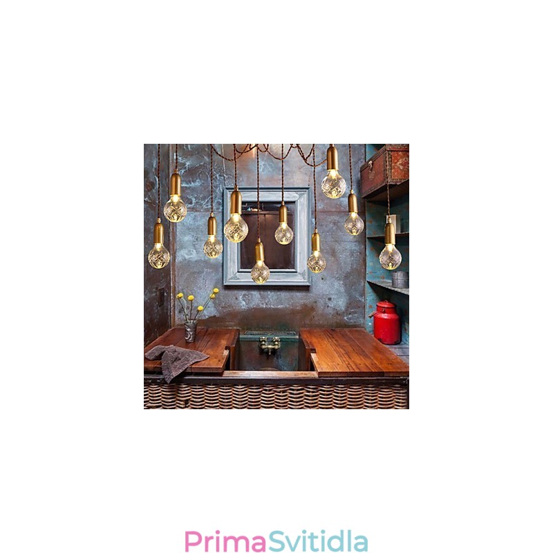 Lustr Mini styl moderní současný kov