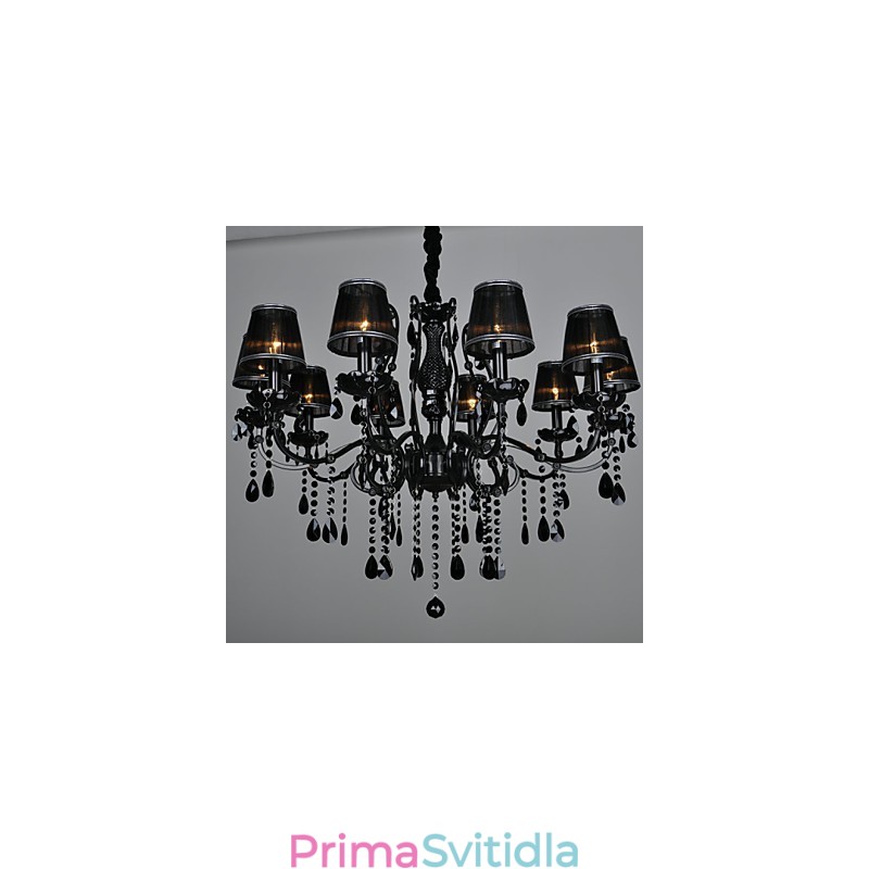 Lustr Crystal Modern Contemporary Crystal 10 Light Metal