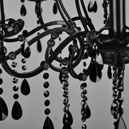 Lustr Crystal Modern Contemporary Crystal 10 Light Metal